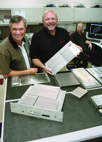 Owners Chuck Thudium (left) and Greg Kaplan brought their businesses together in collaboration to bid on and win larger contracts that either could have on his own.