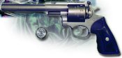 Thanks to high-technology metallurgy, the Ruger Super Redhawk is the first production six-shot revolver chambered for the highpower .454 Casull cartridge.