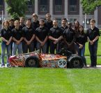 Image - Waterjet Manufacturer's Carbon Composite, Steel Parts Give Competitive Edge to Formula SAE Race Team